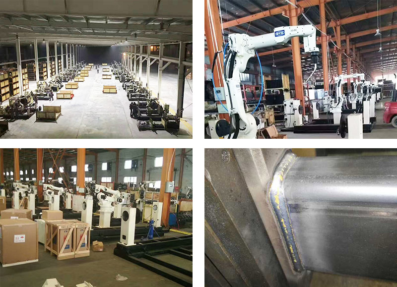 運(yùn)動(dòng)器材機(jī)器人焊接工作站案例！