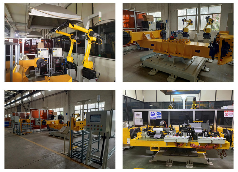 車架總成機器人雙機弧焊工作站案例！