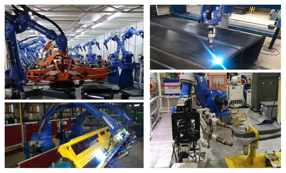 安川機(jī)器人焊接場(chǎng)景案例